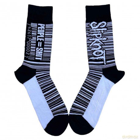 Slipknot: Unisex Ankle Socks: Barcode (Black) (UK Size 4 - 7)