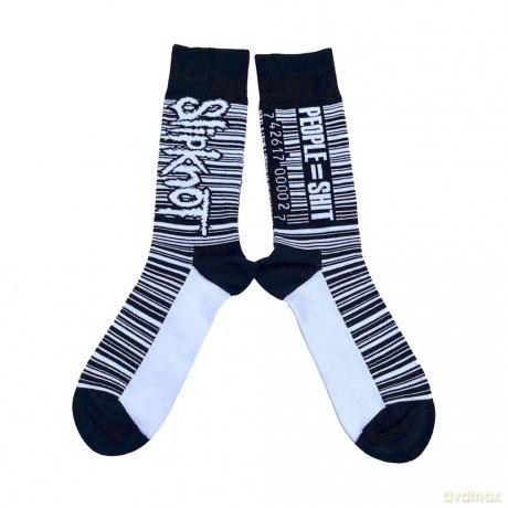 Slipknot: Unisex Ankle Socks: Barcode (Black) (UK Size 7 - 11)
