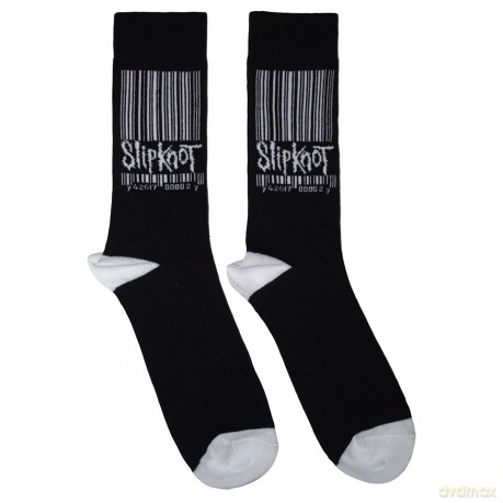 Slipknot: Unisex Ankle Socks: Large Barcode Logo (Black) (UK Size 6 - 11)