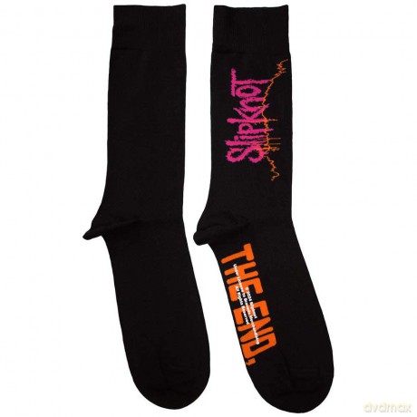 Slipknot: Unisex Ankle Socks: The End, So Far (Black) (UK Size 7 - 11)