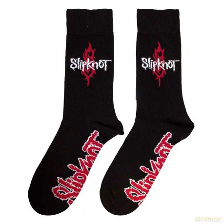 Slipknot: Unisex Ankle Socks: Tour '22 (Black) (UK Size 4 - 7)