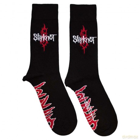 Slipknot: Unisex Ankle Socks: Tour '22 (Black) (UK Size 7 - 11)