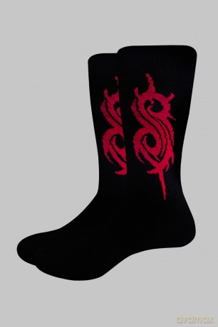 Slipknot: Unisex Ankle Socks: Tribal S (Black) (UK Size 7 - 11)