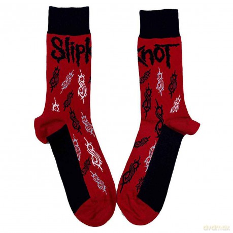 Slipknot: Unisex Ankle Socks: Tribal S (Red) (UK Size 4 - 7)