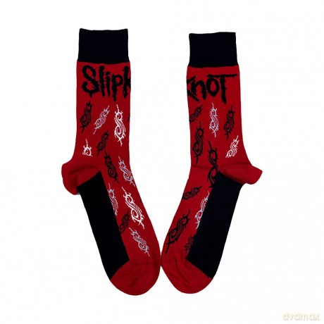 Slipknot: Unisex Ankle Socks: Tribal S (Red) (UK Size 7 - 11)