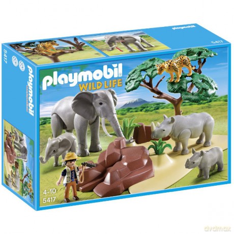 PLAYMOBIL Zwierzęta afrykańskiej sawanny [KLOCKI]