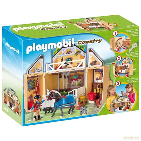 PLAYMOBIL Game Box Stadnina koni [KLOCKI]