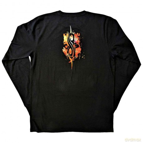 Slipknot: Unisex Long Sleeve T-Shirt: The End, So Far Pepper (Black) (Back Print) (Large)