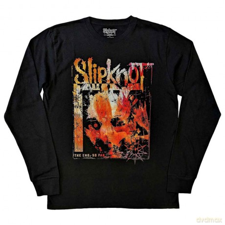 Slipknot: Unisex Long Sleeve T-Shirt: The End, So Far Pepper (Black) (Back Print) (Medium)