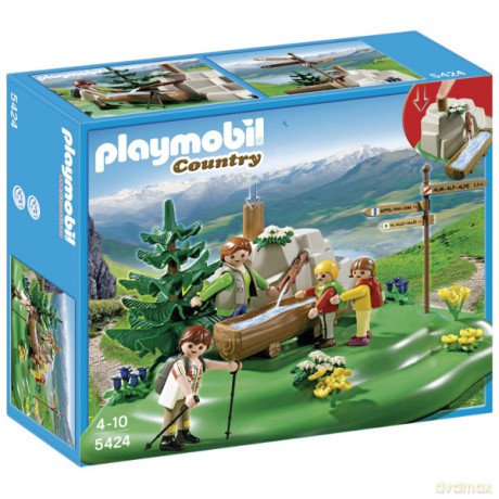 PLAYMOBIL Wędrowiec u źródła rzeki [KLOCKI]