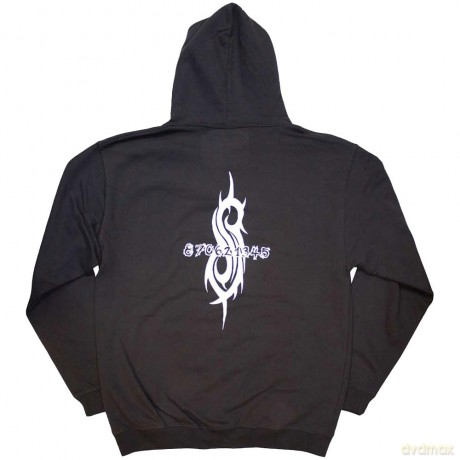 Slipknot: Unisex Pullover Hoodie: Album Splatter (Charcoal Grey) (Back Print) (Small)