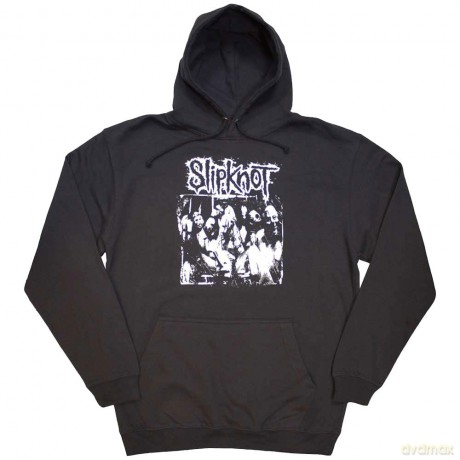 Slipknot: Unisex Pullover Hoodie: Album Splatter (Charcoal Grey) (Back Print) (X-Large)