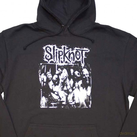 Slipknot: Unisex Pullover Hoodie: Album Splatter (Charcoal Grey) (Back Print) (X-Large)