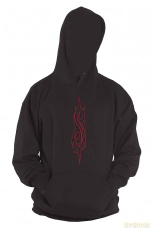 Slipknot: Unisex Pullover Hoodie: Arched Group Photo (Black) (Back Print) (XX-Large)
