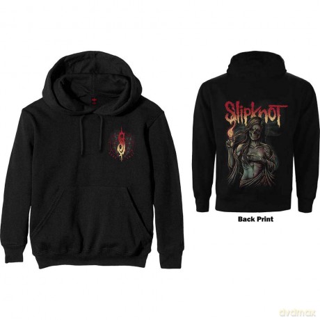 Slipknot: Unisex Pullover Hoodie: Burn Me Away (Back Print) (Small)