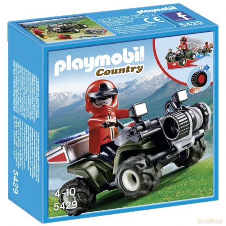 PLAYMOBIL Quad ratownictwa górskiego [KLOCKI]