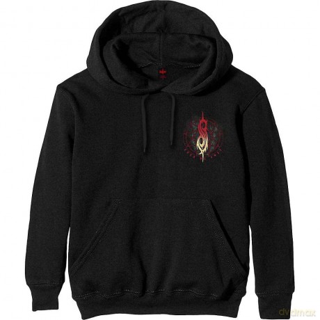 Slipknot: Unisex Pullover Hoodie: Burn Me Away (Black) (Back Print) (XXX-Large)