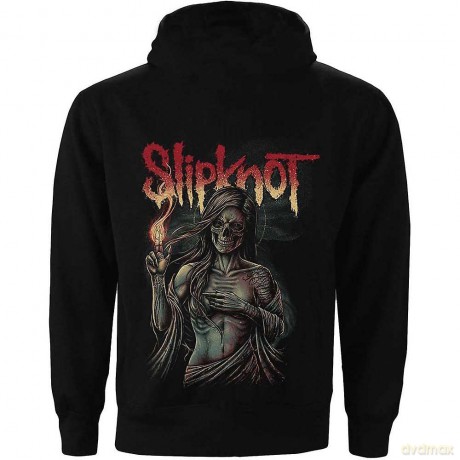 Slipknot: Unisex Pullover Hoodie: Burn Me Away (Black) (Back Print) (XXX-Large)