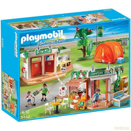 PLAYMOBIL Duży plac kempingowy [KLOCKI]
