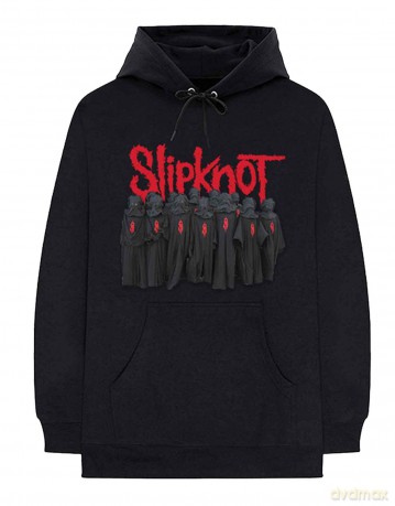 Slipknot: Unisex Pullover Hoodie: Choir (Black) (Back Print) (XX-Large)