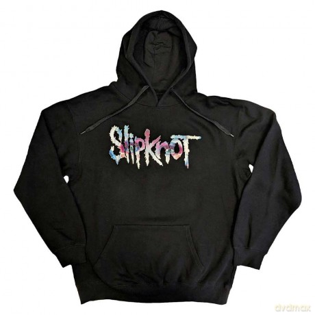 Slipknot: Unisex Pullover Hoodie: Eye Logo (Black) (Back Print) (XX-Large)