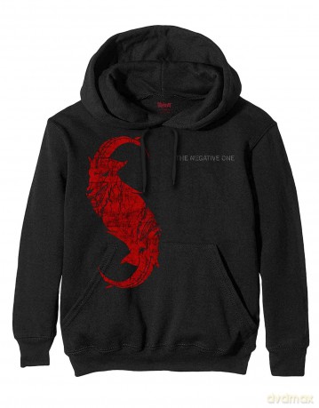 Slipknot: Unisex Pullover Hoodie: Goat-S (Black) (Back Print) (Large)