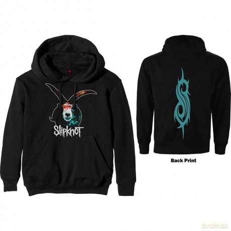 Slipknot: Unisex Pullover Hoodie: Graphic Goat (Back Print) (Small)