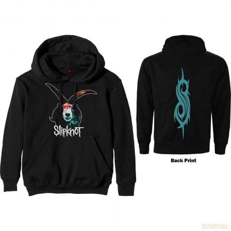 Slipknot: Unisex Pullover Hoodie: Graphic Goat (Back Print) (XXX-Large)