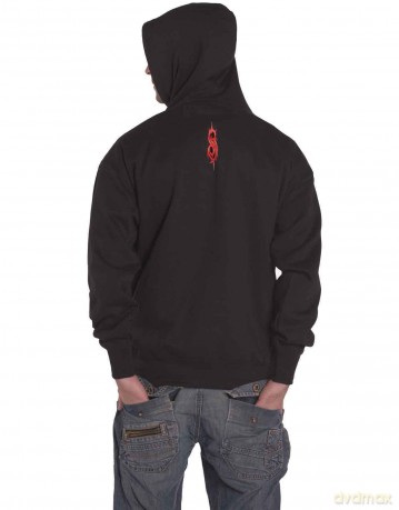Slipknot: Unisex Pullover Hoodie: Minneapolis '09 (Black) (Back Print) (Medium)