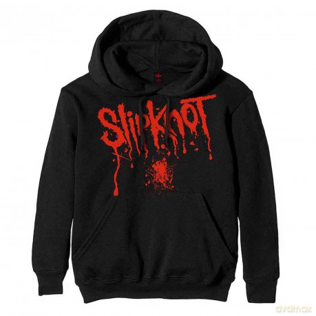 Slipknot: Unisex Pullover Hoodie: Splatter (Black) (Back Print) (XXX-Large)