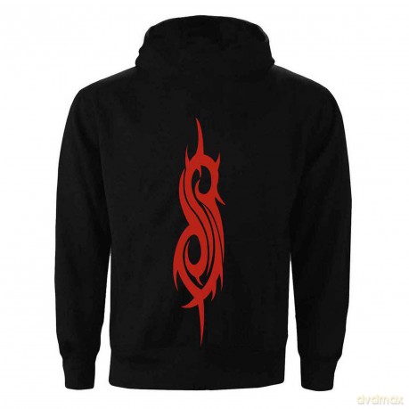 Slipknot: Unisex Pullover Hoodie: Splatter (Black) (Back Print) (XXX-Large)