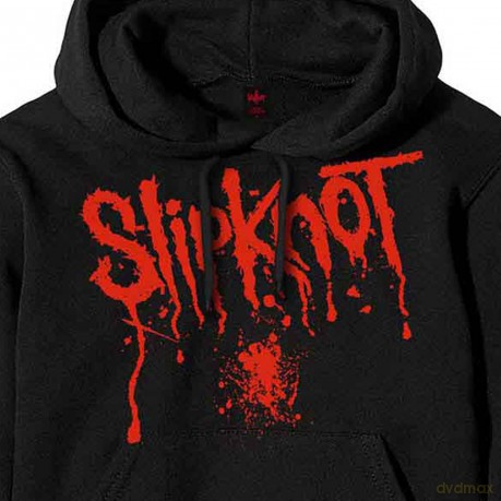 Slipknot: Unisex Pullover Hoodie: Splatter (Black) (Back Print) (XXX-Large)