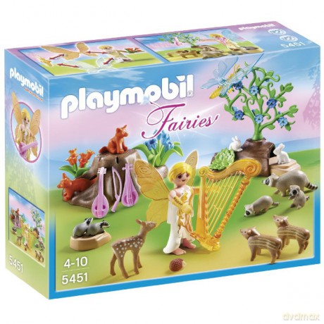 PLAYMOBIL Wróżka harfy na leśnym [KLOCKI]