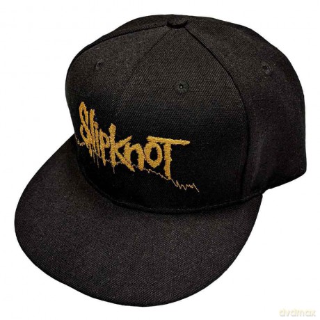 Slipknot: Unisex Snapback Cap: Barcode (Black) (Back Print)