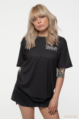Slipknot: Unisex Sublimation T-Shirt: Clown (Black) (Back Print) (Small)
