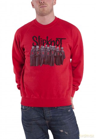 Slipknot: Unisex Sweatshirt: Choir (Red) (Back Print) (Small)