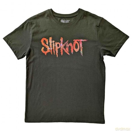 Slipknot: Unisex T-Shirt: Adderall (Green) (Back Print) (Small)