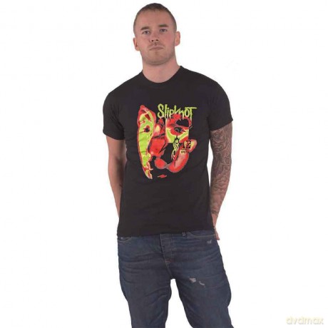 Slipknot: Unisex T-Shirt: Alien (Black) (Back Print) (Medium)