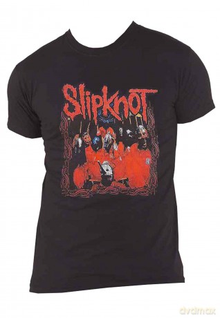 Slipknot: Unisex T-Shirt: Band Frame (Black) (XXXX-Large)
