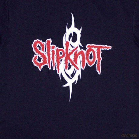 Slipknot: Unisex T-Shirt: Barcode (Navy Blue) (Back Print) (Large)
