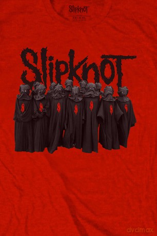 Slipknot: Unisex T-Shirt: Choir (Red) (Back Print) (X-Small)