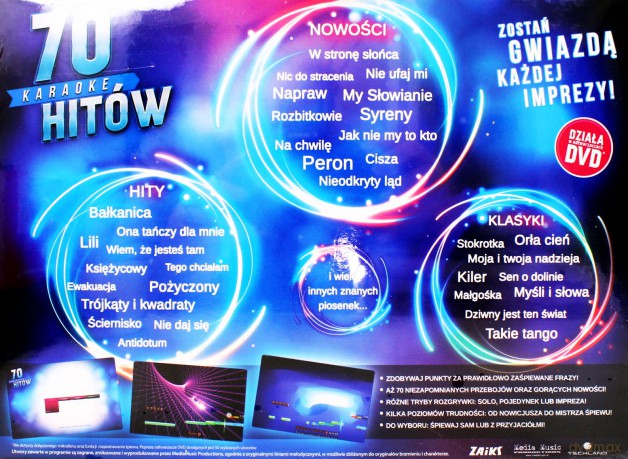 Karaoke 70 Hitów [GRA PC]