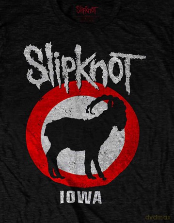 Slipknot: Unisex T-Shirt: Gray Chapter Skull (Black) (Back Print) (Medium)