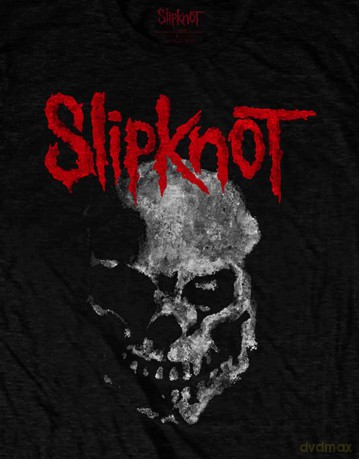 Slipknot: Unisex T-Shirt: Gray Chapter Skull (Black) (Back Print) (XX-Large)