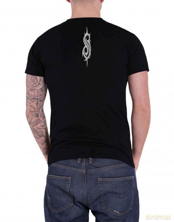 Slipknot: Unisex T-Shirt: Iowa Goat (Black) (Back Print) (Large)