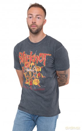 Slipknot: Unisex T-Shirt: Liberate (Black) (Back Print & Wash Collection) (Large)