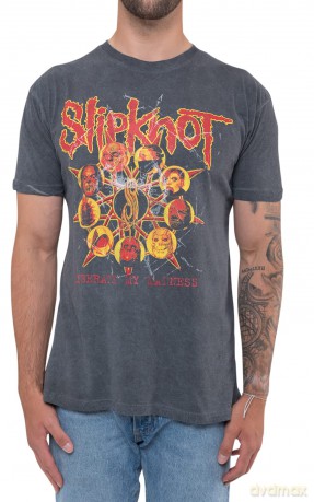 Slipknot: Unisex T-Shirt: Liberate (Black) (Back Print & Wash Collection) (Large)