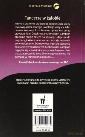 Tancerze w żałobie - Allingham Margery [KSIĄŻKA]