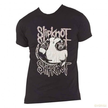 Slipknot: Unisex T-Shirt: Maggot (Black) (Back Print) (X-Large)