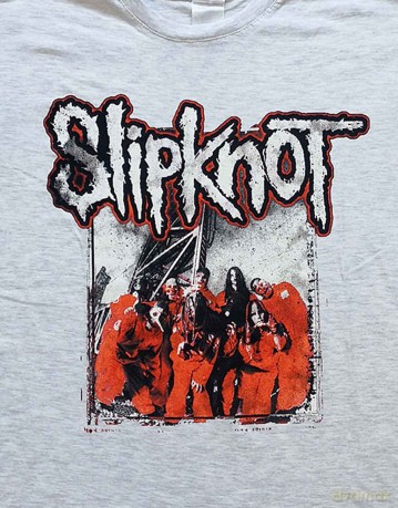 Slipknot: Unisex T-Shirt: Self Titled (Grey) (Back Print) (XXX-Large)